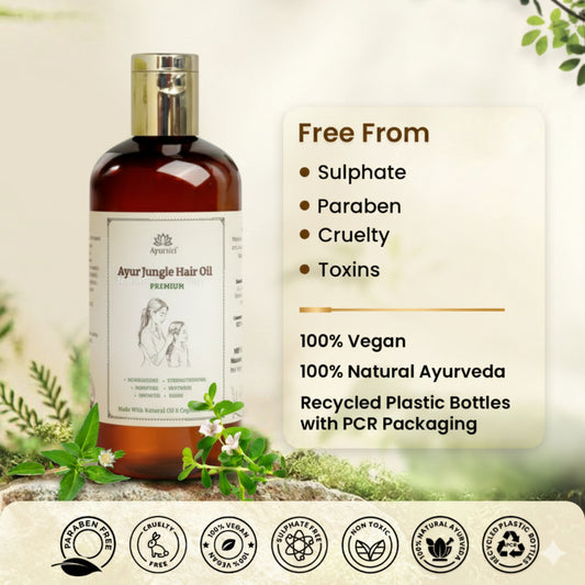 🌿 Ayur Jungle Hair Oil